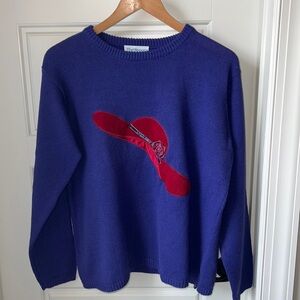 Vintage The Paragon Hat Purple Sweater